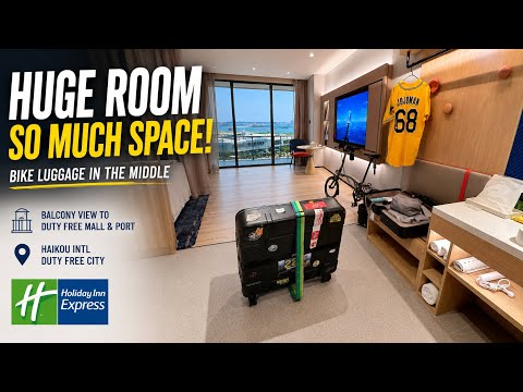 Huge Hotel Room in Haikou?! Brompton Luggage Fits With Space to Spare thumbnail