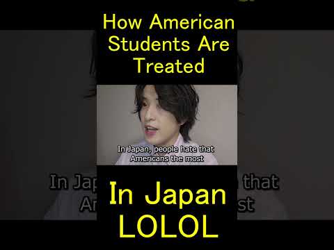 How american students are treated in Japan lol thumbnail