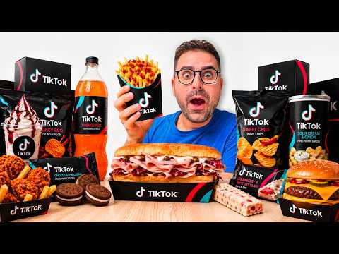 Ho COMPRATO tutto il CIBO di TIK TOK... (perchè?) thumbnail