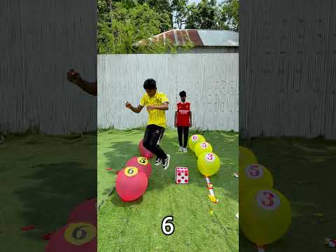 Who will win ludo giant ballon pop race ? thumbnail