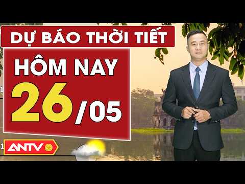 Dự báo thời tiết mới nhất hôm nay ngày 26/5: Bắc Bộ và Trung Bộ nắng nóng gay gẳt | ANTV thumbnail