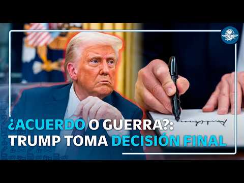 Trump analiza “decisión final” sobre Irán; tensión aumenta thumbnail
