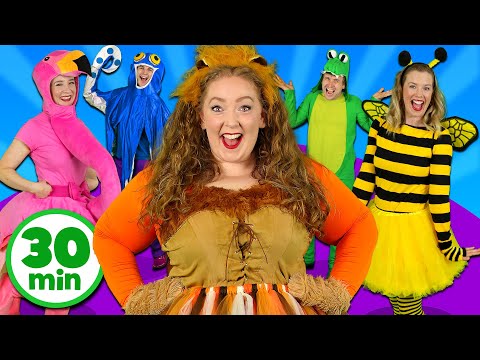 Sing & Dance with the Animals – 10 Fun Songs for Kids! 🐵🐘🐨 thumbnail