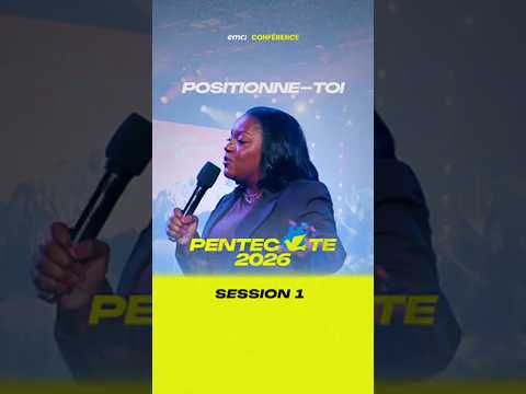 🛑Nous sommes en Live▶CONFÉRENCE PENTECÔTE 2026 - SESSION 1 avec Nadine Kabuya thumbnail