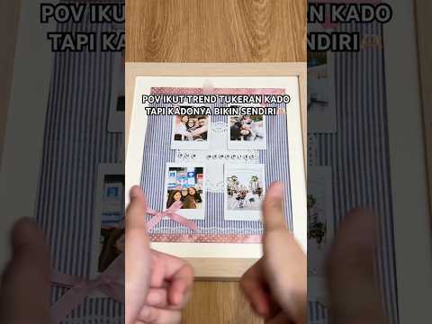 hampir lupa post video ini!! 3 bulan lalu aku ngide tukeran kado tapi semuanya aku diy sendiri :)) thumbnail