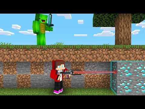 लेज़र माइनिंग Speedrunner VS Hunter - Minecraft thumbnail
