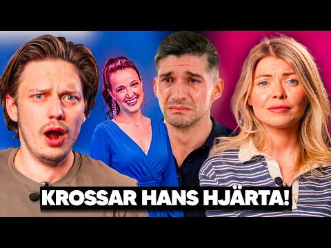 REAGERAR PÅ LOVE IS BLIND | Hon KROSSAR hans hjärta! thumbnail