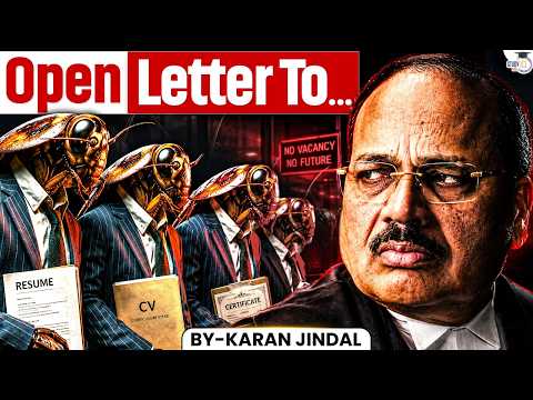 Unemployed Youth Are Like Cockroaches? | CJI Suryakant’s Statement Explained | StudyIQ IAS thumbnail
