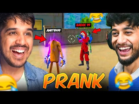 I PRANKED BADGE 99 IN FREE FIRE ??? thumbnail