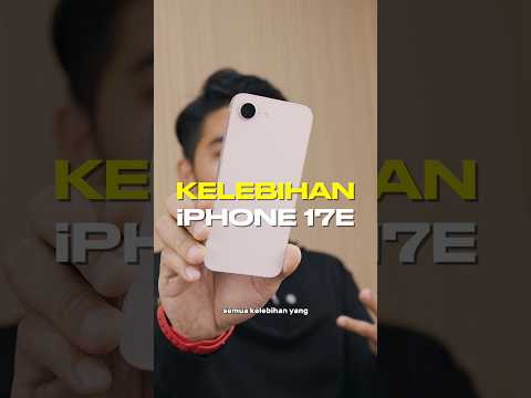 Benda best dengan iPhone 17e! 🥰 thumbnail