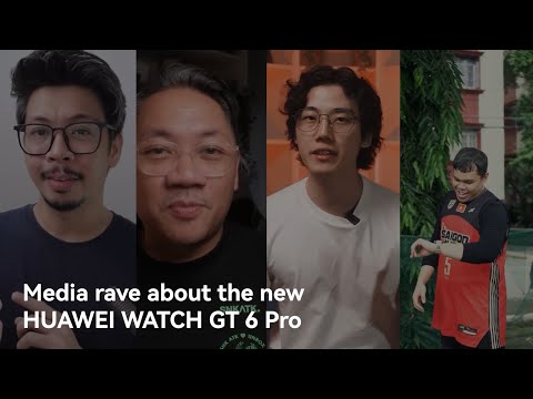 HUAWEI WATCH GT 6 Series | Leading Tech Experts Are Raving About the #HUAWEIWATCHGT6 Pro! thumbnail