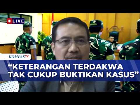 [FULL] Sidang Penyiraman Air Keras, Prof Hibnu: Keterangan Terdakwa Tak Punya Kekuatan Pembuktian thumbnail