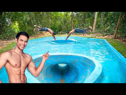 Building The Most Secret Underground Shelter with Hidden Underground Tunnel Swimming Pool Ep02 thumbnail