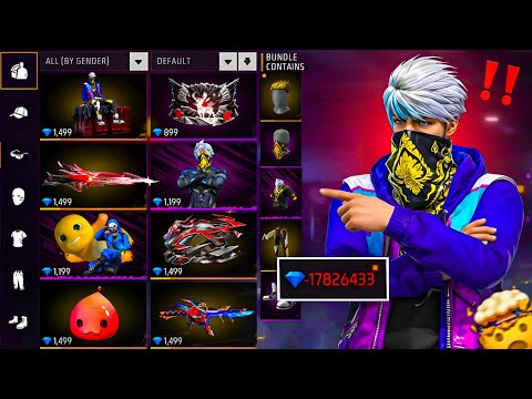Purchasing Everything ? Evo M60 -1,78,000 Diamonds ? Garena Free Fire  thumbnail