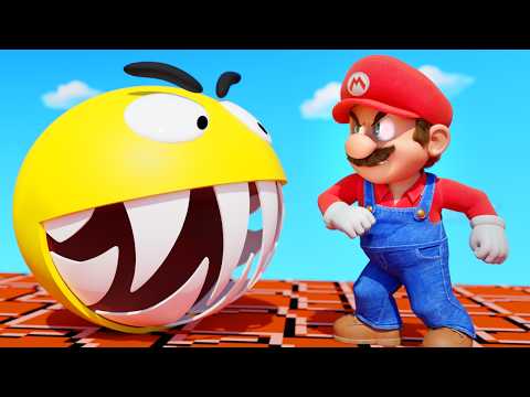 PacMan Enters Super Mario Bros World thumbnail