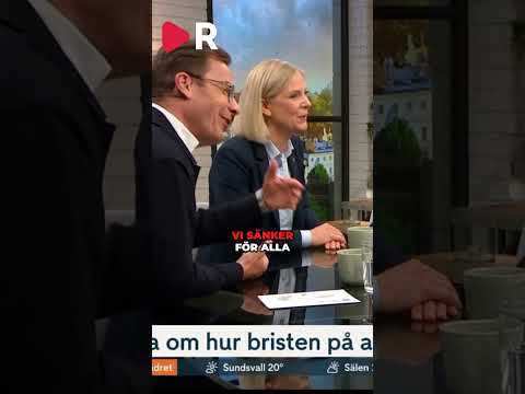 Se bråket: Magdalena Andersson i ordbråk med statsministern thumbnail