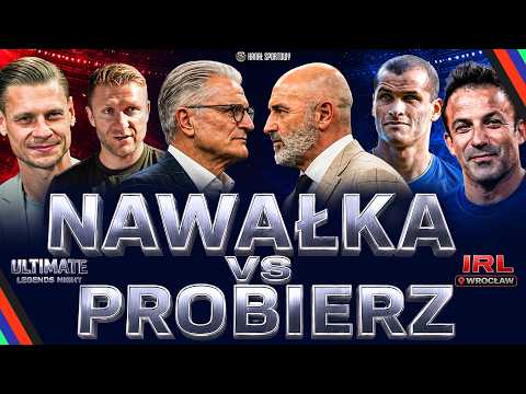 NAWAŁKA VS PROBIERZ. GWIAZDY PIŁKI OPANOWAŁY WROCŁAW! ULTIMATE LEGENDS NIGHT: IRL - POL I PIECHOTA thumbnail