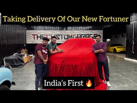 Taking Delivery Of Our India’s First Nardo Grey Fortuner? @customgaragevlogs thumbnail