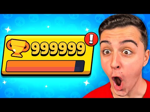 ¿SE PUEDE LLEGAR a 1.000.000 de TROFEOS en BRAWL STARS? ?? thumbnail