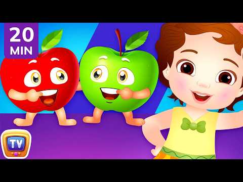 Yes Yes Fruits Song + Apple, Mango, Banana & Fruit Songs for Kids | 20 Min | ChuChu TV thumbnail