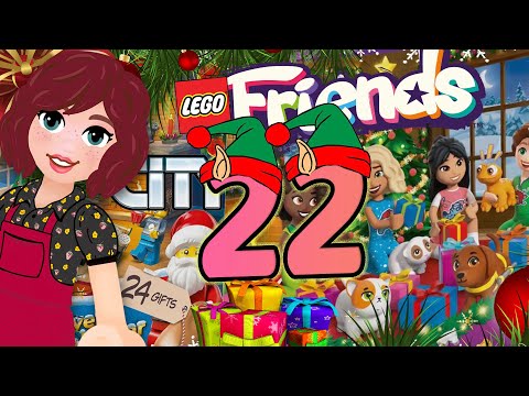 Door 22 choo chooooooo 🚂 opening LEGO Friends/City Advent Calendars 2025 thumbnail