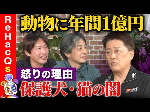 【坂上忍vsひろゆきvs箕輪厚介】動物に年間１億円！？保護犬保護猫の闇…芸能活動引退後を語る【ReHacQ】 thumbnail