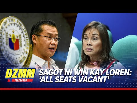 Win Gatchalian reacts to Loren Legarda asserting she is Senate President Pro Tempore | ABS-CBN News thumbnail