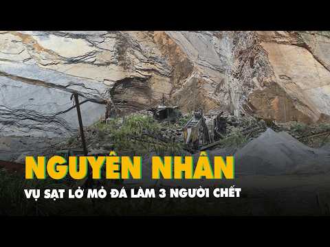 Nguyên nhân ban đầu vụ sạt lở mỏ đá làm 3 người chết ở Thanh Hóa thumbnail