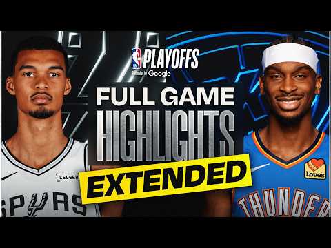 EXTENDED: #2 SPURS at #1 THUNDER | FULL GAME 5 HIGHLIGHTS | May 26, 2026 thumbnail