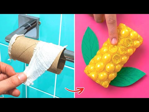 ? PAPER TUBE & CARDBOARD HACKS Easy DIY for Everyone! ?? thumbnail