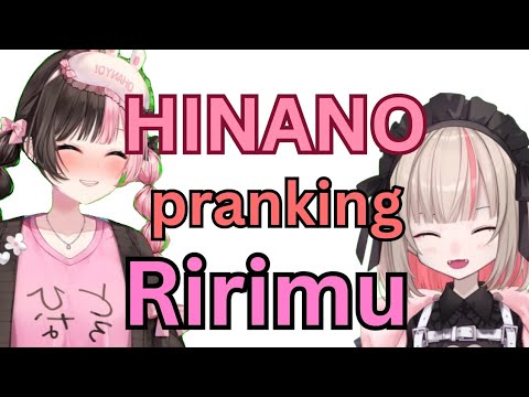 TACHIBANA HINANO messing around with RIRIMU 【VSPO】【MADTOWN】 thumbnail