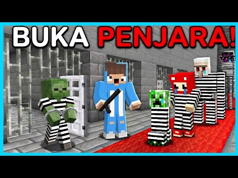 MIPAN & ZUZUZU BUKA PENJARA DAN MENANGKAP PENJAHAT DI MINECRAFT SURVIVAL! thumbnail
