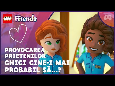 Provocarea prietenilor 💜 Cine-i mai probabil să…? | Autumn și Aliya  | LEGO Friends: Un nou capitol thumbnail