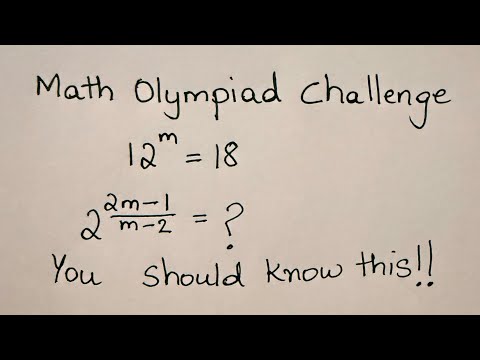 Today I tried to solve this Math Olympiad Challenge  thumbnail