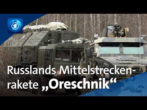 Russland setzt Mittelstreckenrakete „Oreschnik“ ein – dazu Militärexperte Nico Lange thumbnail