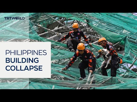 Death toll rises in Philippines building collapse thumbnail