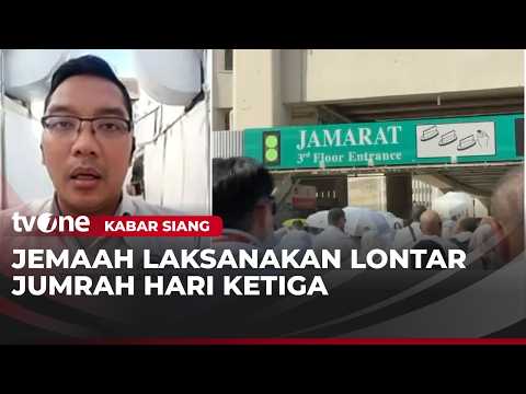 Jemaah Haji Jalani Lontar Jumrah di Hari Ketiga | Kabar Siang thumbnail