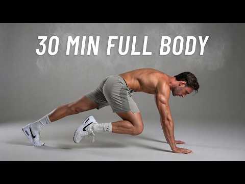 30 Min Full Body Workout at Home (No Equipment) thumbnail