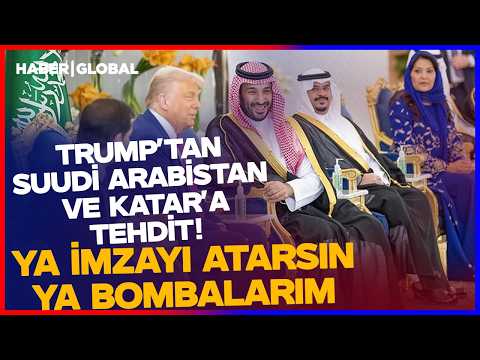 Trump'tan Suudi Arabistan ve Katar'a İsrail Tehdidi! Ya İmzayı Atarsınız Ya da Bombalarım thumbnail