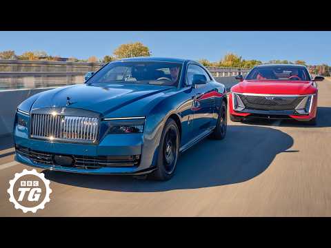 Cadillac Celestiq vs Rolls-Royce Spectre: Best Luxury Car In The World? | 4K thumbnail