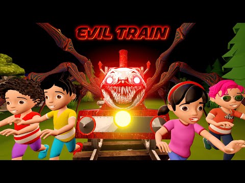 Choo Choo Charles Aur Rohan Robot Part 2 | Horror Train Cartoon | Pagal Beta | Desi Comedy Video thumbnail