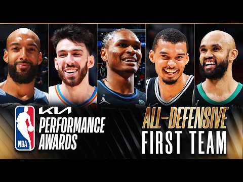 The BEST Of The 2025-26 Kia NBA All-Defensive First Team! thumbnail