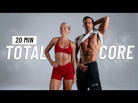 20 MIN TOTAL CORE/AB WORKOUT (At Home, No Equipment) thumbnail