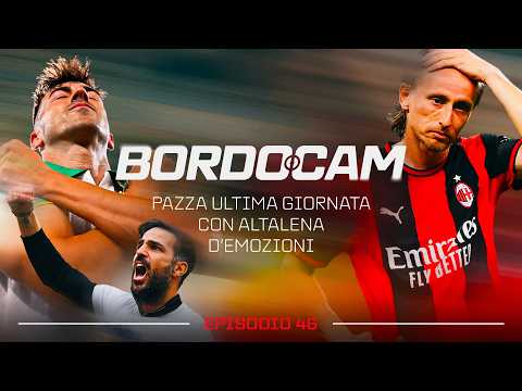 BORDOCAM MD38: pazza ultima giornata, altalena d'emozioni per Como-Roma e Allegri-Spalletti | DAZN thumbnail