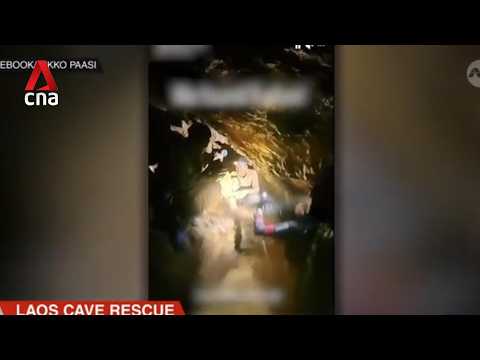 Rescue teams find 5 trapped in Laos cave alive, search continues thumbnail