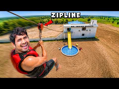 Finally We Install Zipline…🤯 In Our Personal Water Park | Part-7 | Day 51 thumbnail