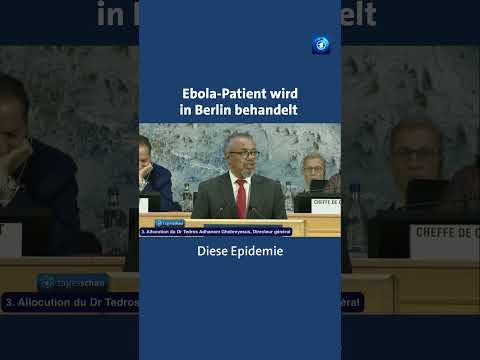 In Berlin soll ein Ebola-Patient behandelt werden. #ebola #tagesschau thumbnail