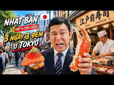 12 Ngày Ăn Chơi Ở NHẬT BẢN - Tập 4: Du Lịch Ẩm Thực Tự Túc Tại TOKYO thumbnail