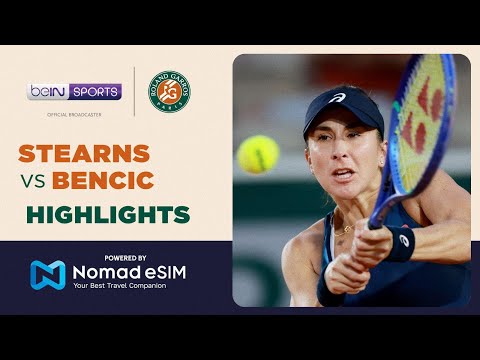 Peyton Stearns vs Belinda Bencic | Roland-Garros 2026 | Match Highlights thumbnail