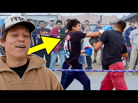 Ghetto Backyard Boxing Match thumbnail